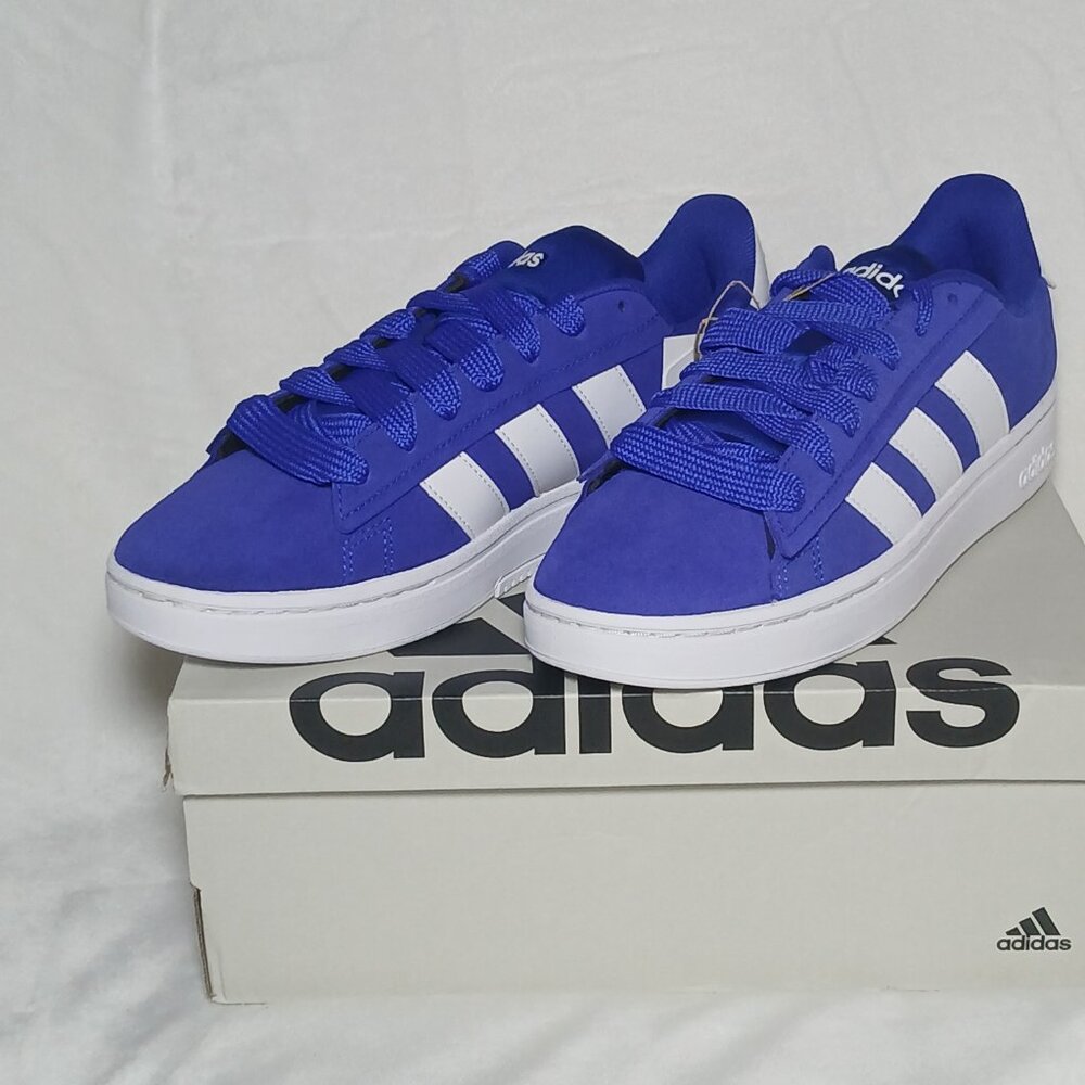 Adidas Grand Court Alpha 00s Blue White Shoes Sneakers Retro IH3846 Mens‎ Size